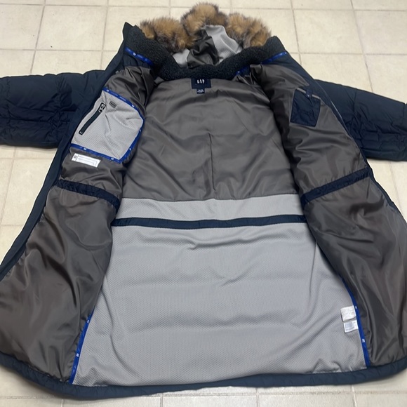 NWOT GAP Men’s Hooded Parka | Midnight Blue | XXL - Picture 3 of 7